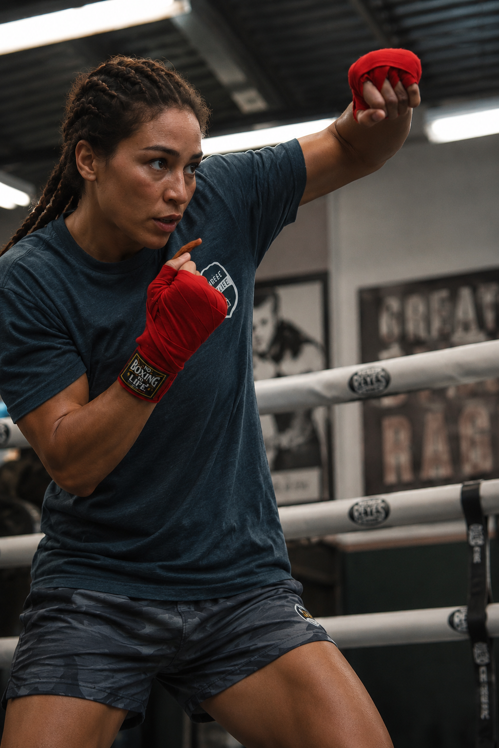 NO BOXING NO LIFE Elastic Mexican Hand Wraps