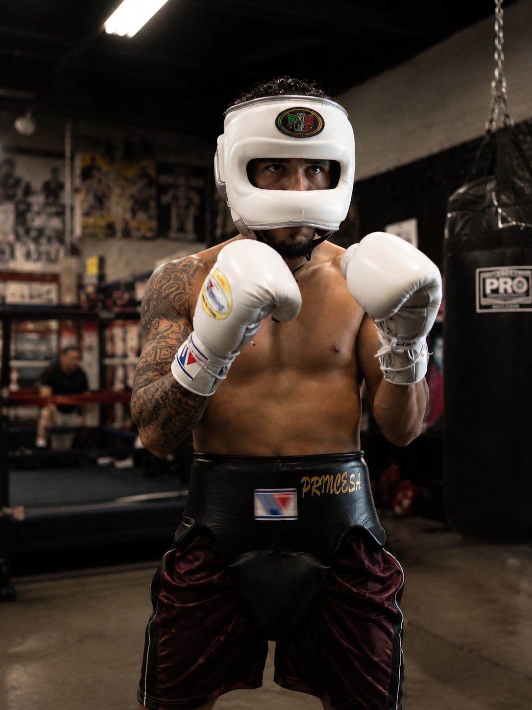 NO BOXING NO LIFE No Contact Boxing Headgear